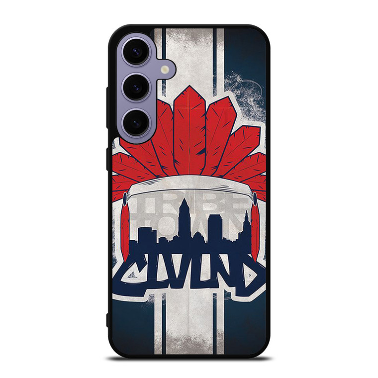 CLEVELAND INDIANS LOGO BASEBALL TEAM TRIBE TOWN Samsung Galaxy S24 Plus Case Cover