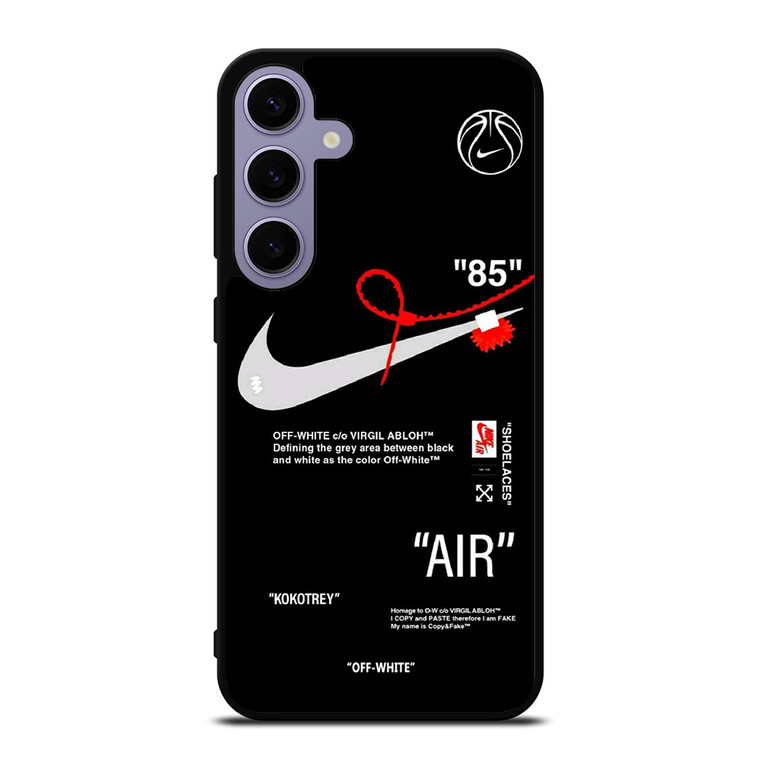 NIKE AIR JORDAN OFF WHITE BLACK KOKOTREY Samsung Galaxy S24 Plus Case Cover