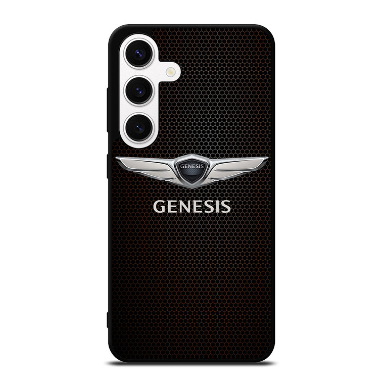 GENESIS CAR LOGO METAL PLATE Samsung Galaxy S24 Case Cover