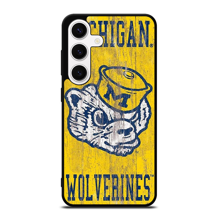 MICHIGAN WOLVERINES FOOTBALL UNIVERSITY ICON Samsung Galaxy S24 Case Cover