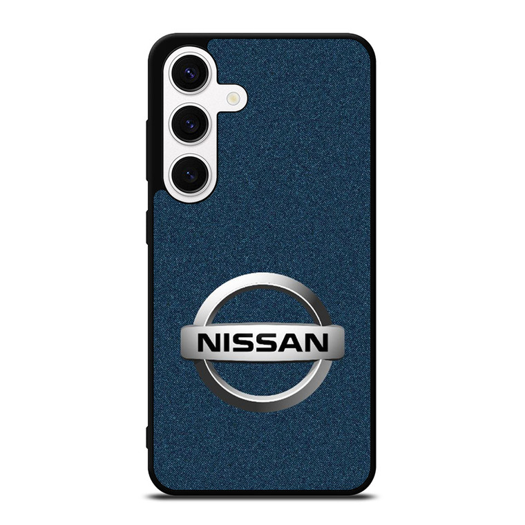 NISSAN CAR LOGO DENIM Samsung Galaxy S24 Case Cover