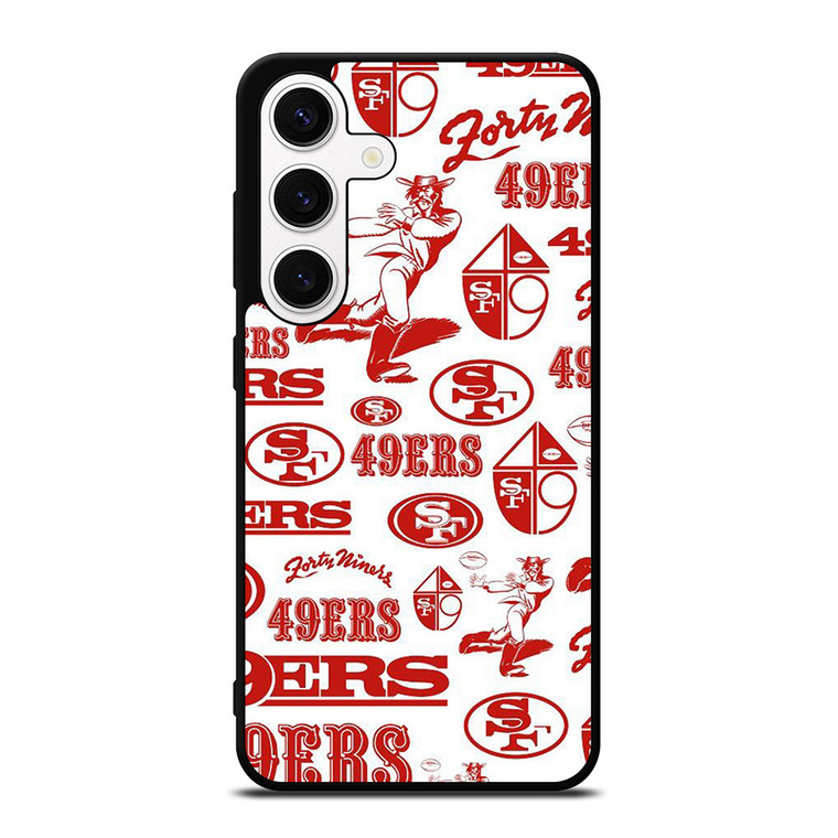 SAN FRANCISCO 49ERS LOGO FORTY NINERS FOOTBALL Samsung Galaxy S24 Case Cover