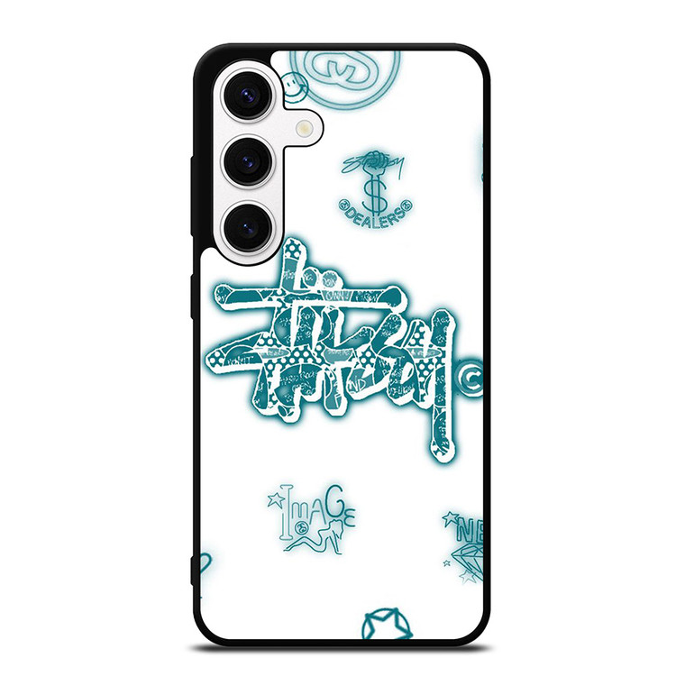 STUSSY LOGO THE DEALERS ICON Samsung Galaxy S24 Case Cover