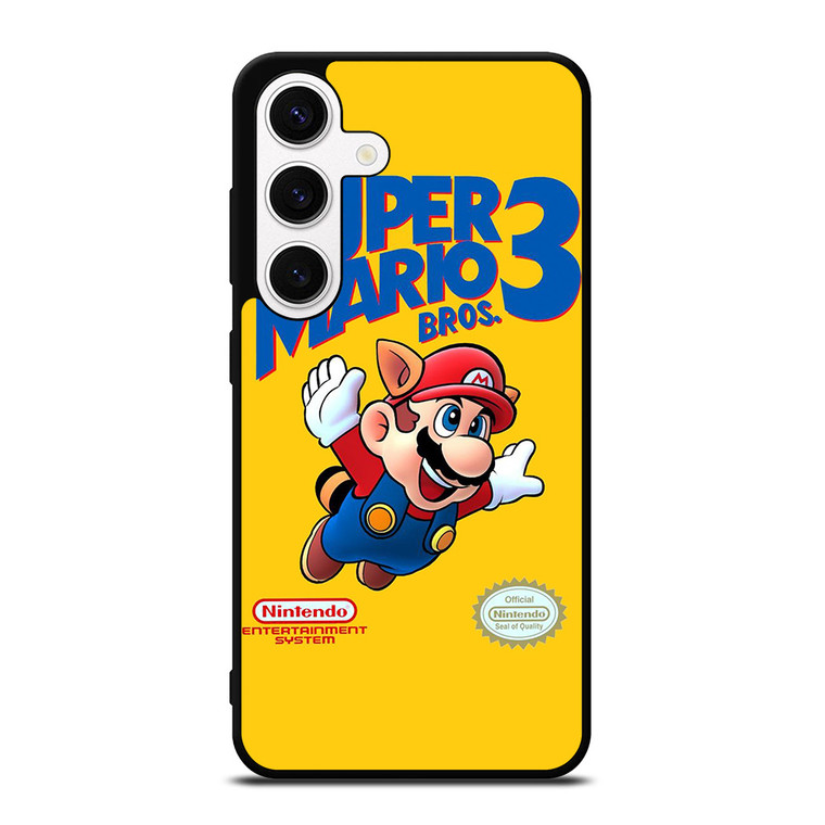SUPER MARIO BROS 3 NES COVER RETRO Samsung Galaxy S24 Case Cover