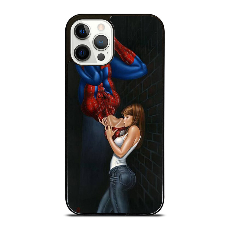 MARY JANE SPIDERMAN KISSING iPhone 12 Pro Case Cover