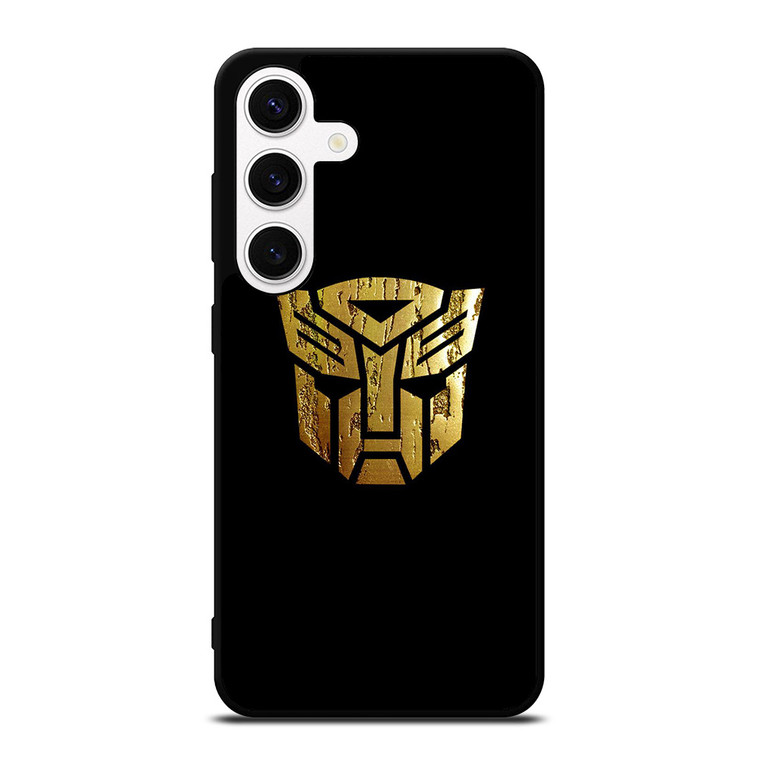 TRANSFORMERS AUTOBOT LOGO GOLD Samsung Galaxy S24 Case Cover