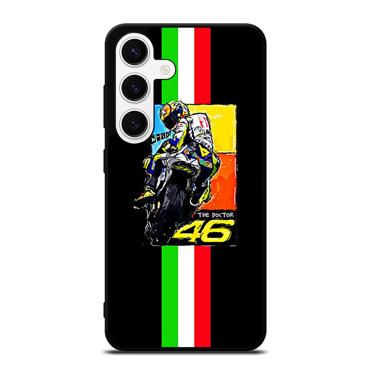 VALENTINO ROSSI THE DOCTOR 46 ITALY Samsung Galaxy S24 Case Cover