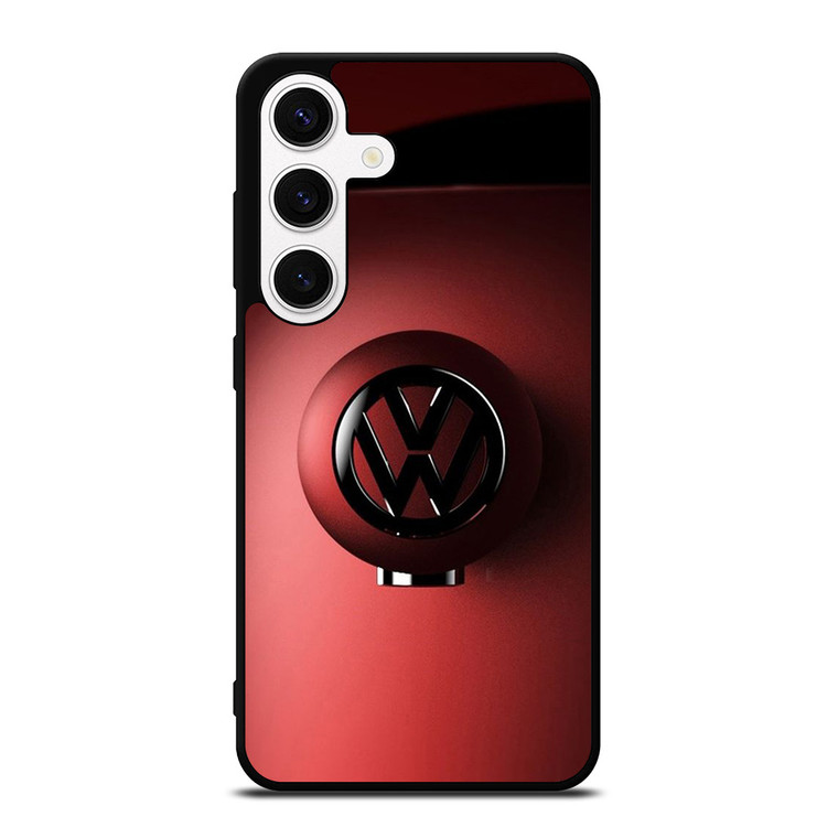 VW VOLKSWAGEN CAR LOGO RED Samsung Galaxy S24 Case Cover