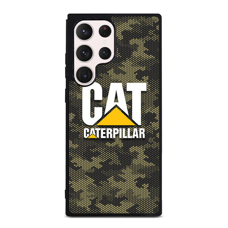 CATERPILLAT TRACTOR LOGO CAT CAMO EMBLEM Samsung Galaxy S23 Ultra Case Cover