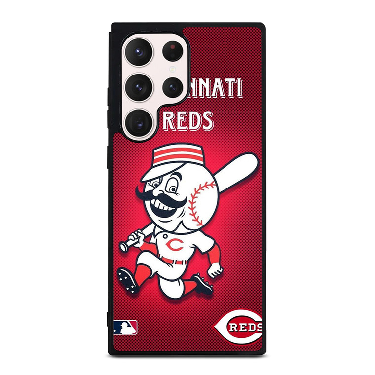 CINCINNATI REDS LOGO MLB BASEBALL TEAM MASCOT Samsung Galaxy S23 Ultra Case Cover