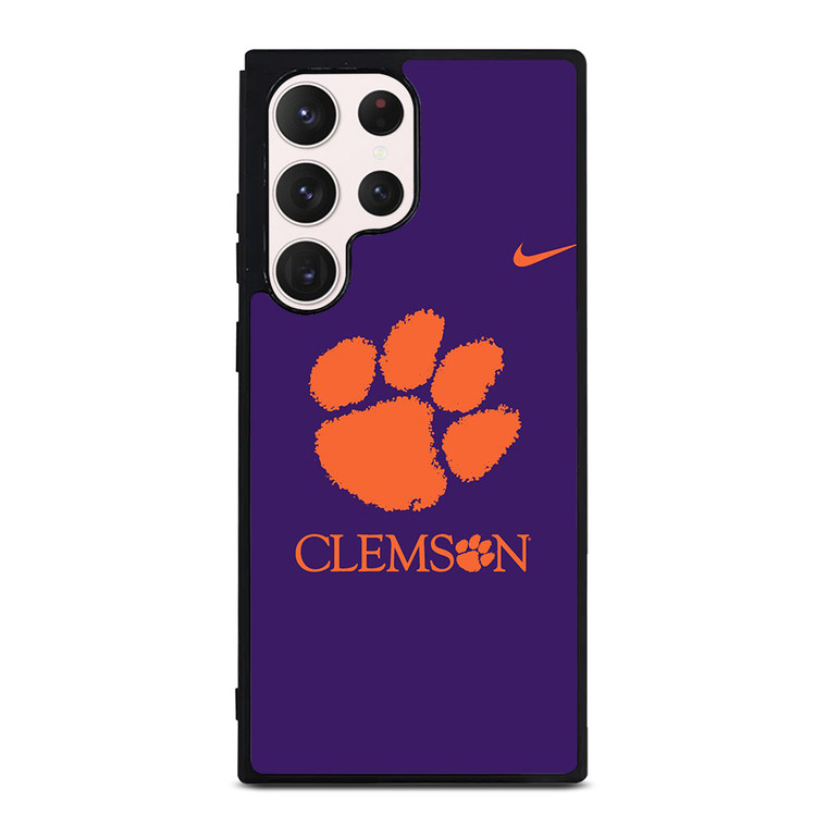 CLEMSON TIGERS LOGO UNIVERSITY FOOTBALL PAW NIKE ICON Samsung Galaxy S23 Ultra Case Cover