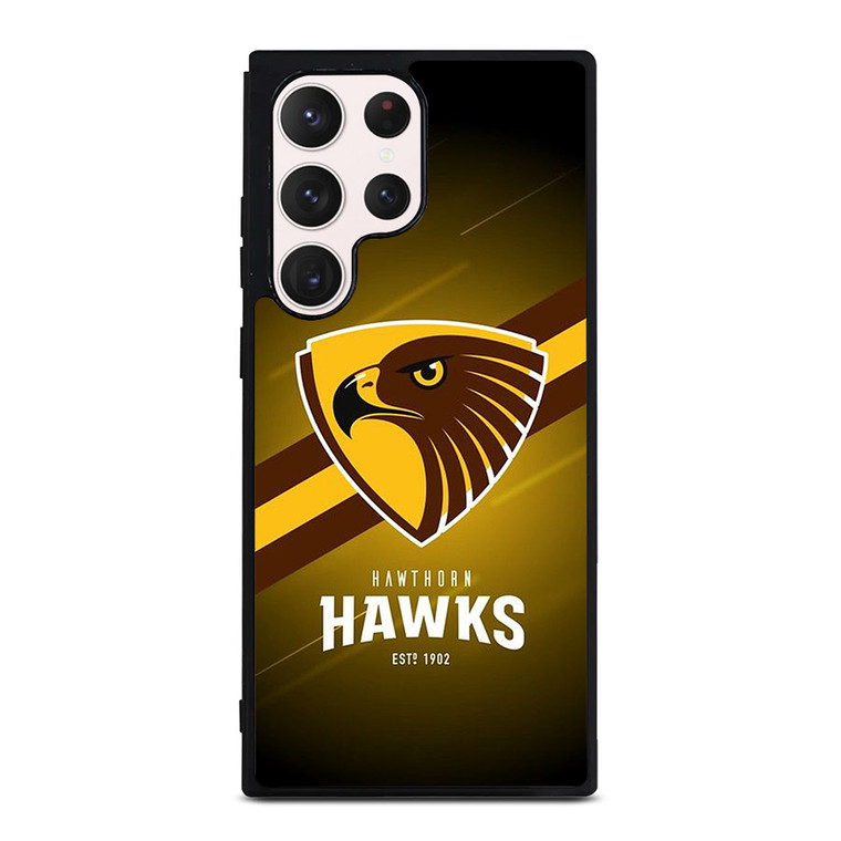 HAWTHORN HAWKS FOOTBALL CLUB LOGO AUSTRALIA TEAM Samsung Galaxy S23 Ultra Case Cover