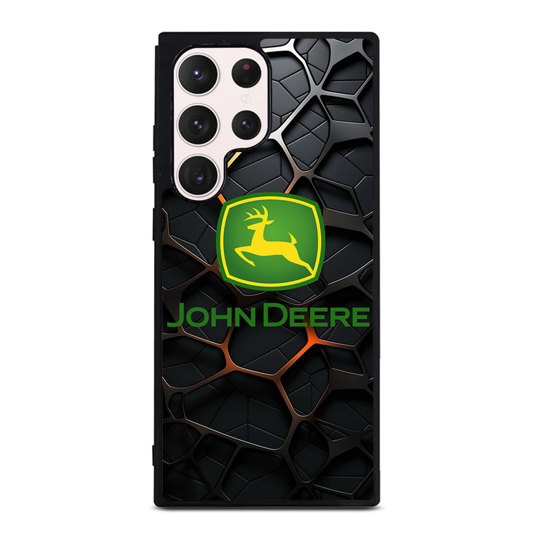 JOHN DEERE TRACTOR LOGO STEEL EMBLEM Samsung Galaxy S23 Ultra Case Cover