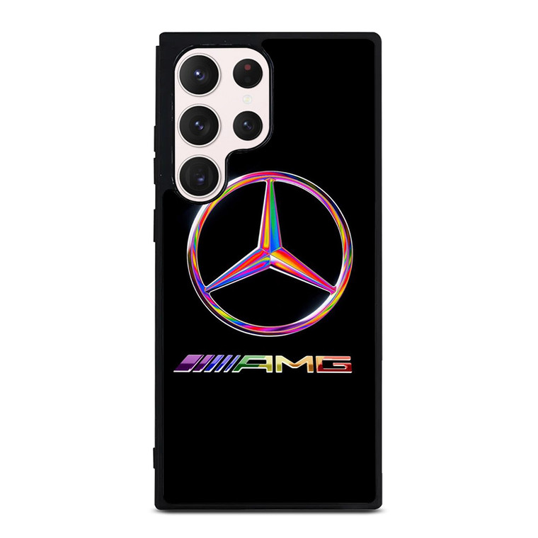 MERCEDEZ BENS LOGO RAINBOW Samsung Galaxy S23 Ultra Case Cover