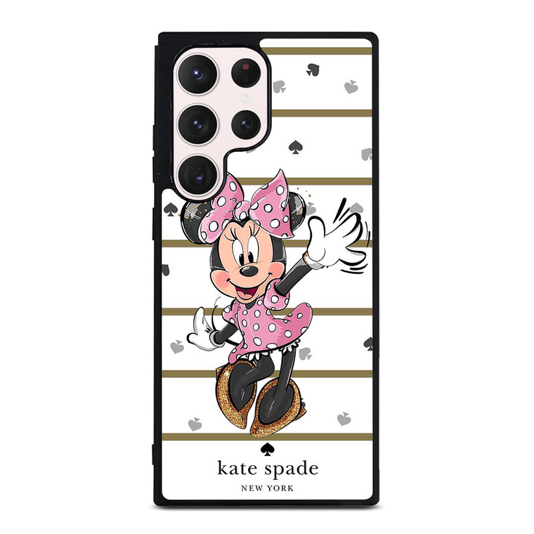 MINNIE MOUSE DISNEY KATE SPADE NEW YORK LOGO Samsung Galaxy S23 Ultra Case Cover