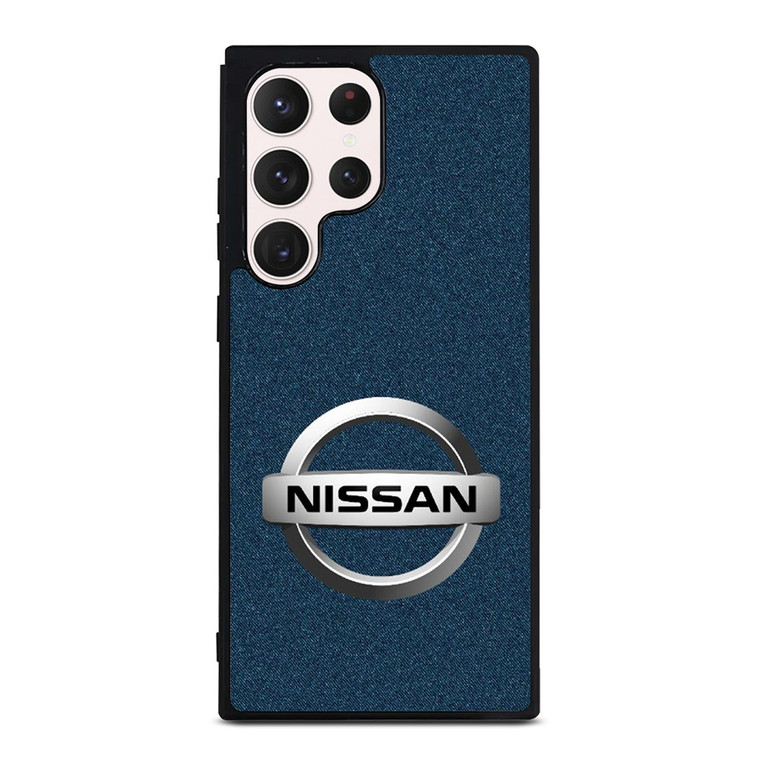 NISSAN CAR LOGO DENIM Samsung Galaxy S23 Ultra Case Cover