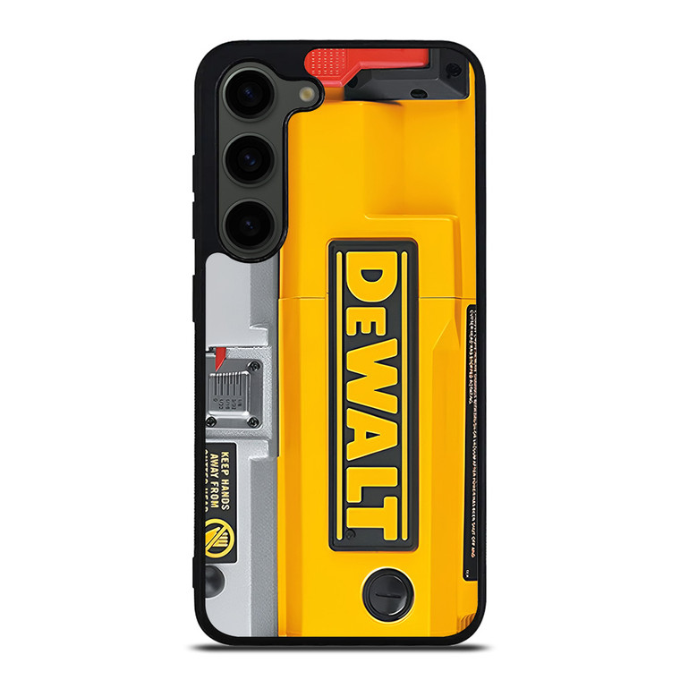 DEWALT TOOL LOGO BENCHTOP PLANER Samsung Galaxy S23 Plus Case Cover