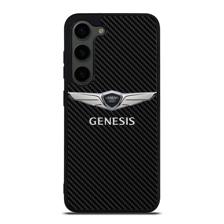 GENESIS CAR LOGO CARBON Samsung Galaxy S23 Plus Case Cover