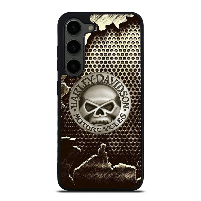 HARLEY DAVIDSON MOTORCYCLES METAL SKULL LOGO Samsung Galaxy S23 Plus Case Cover