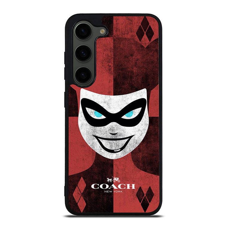 HARLEY QUINN COACH NEW YORK LOGO Samsung Galaxy S23 Plus Case Cover