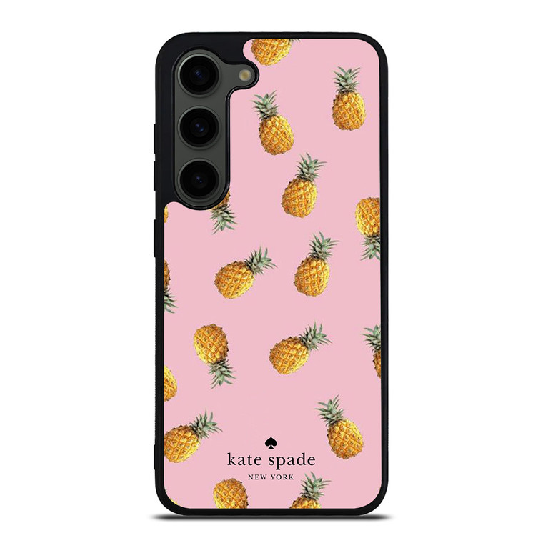 KATE SPADE NEW YORK LOGO PINEAPPLES Samsung Galaxy S23 Plus Case Cover