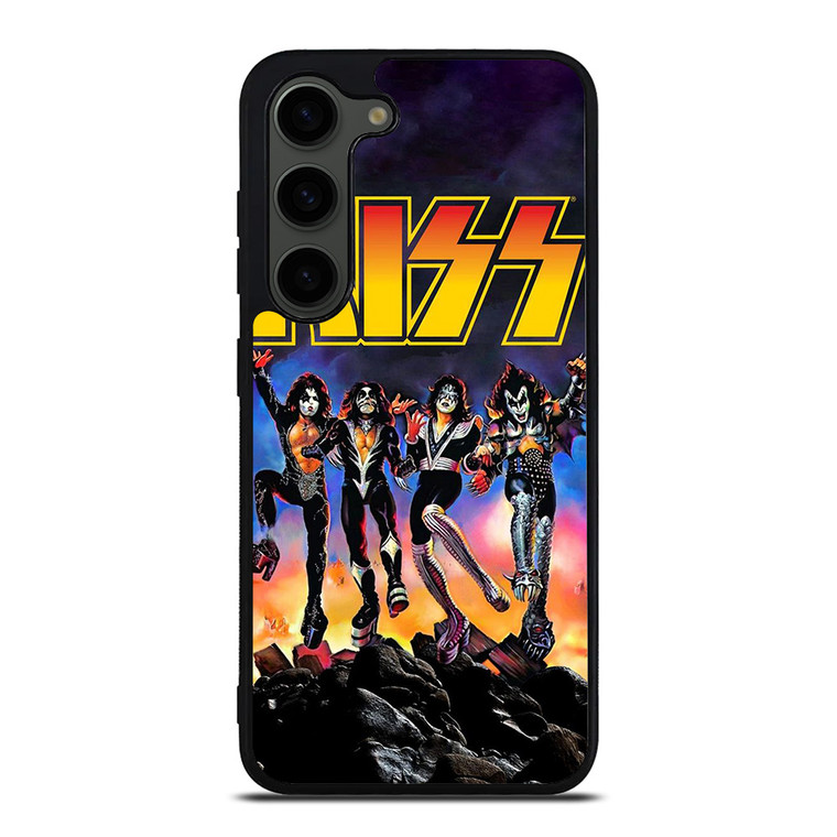KISS BAND ROCK AND ROLL Samsung Galaxy S23 Plus Case Cover