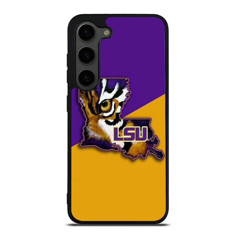 LSU TIGERS LOGO LOUSIANA STATE UNIVERSITY BASKETBALL Samsung Galaxy S23 Plus Case Cover