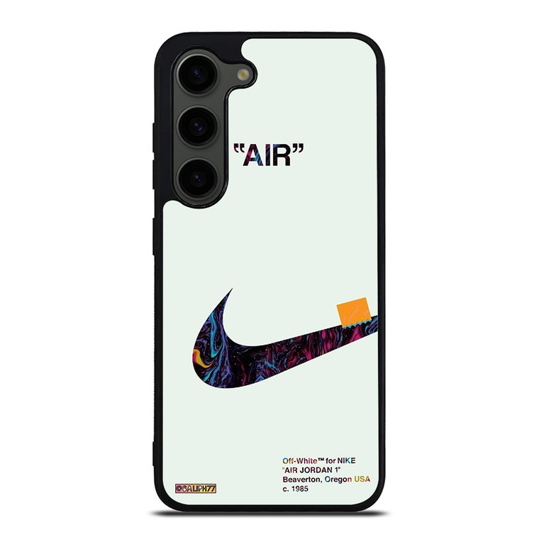 OFF WHITE FOR NIKE AIR JORDAN LOGO Samsung Galaxy S23 Plus Case Cover