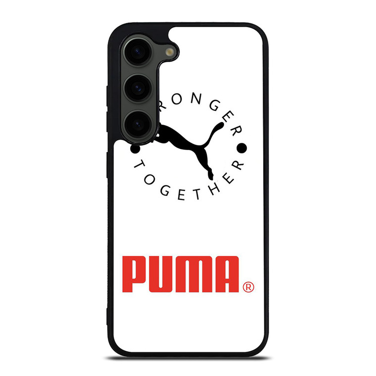 PUMA STRONGER TOGETHER Samsung Galaxy S23 Plus Case Cover