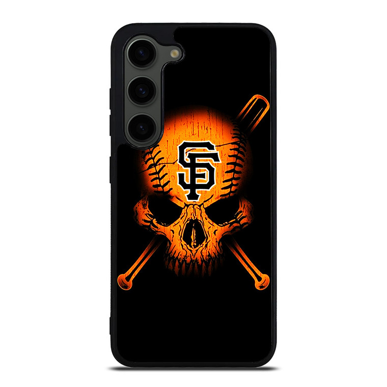 SAN FRANCISCO GIANTS LOGO BASEBALL SKULL Samsung Galaxy S23 Plus Case Cover