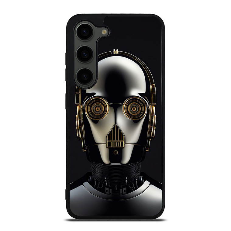 STAR WARS DROID C-3PO FACE Samsung Galaxy S23 Plus Case Cover