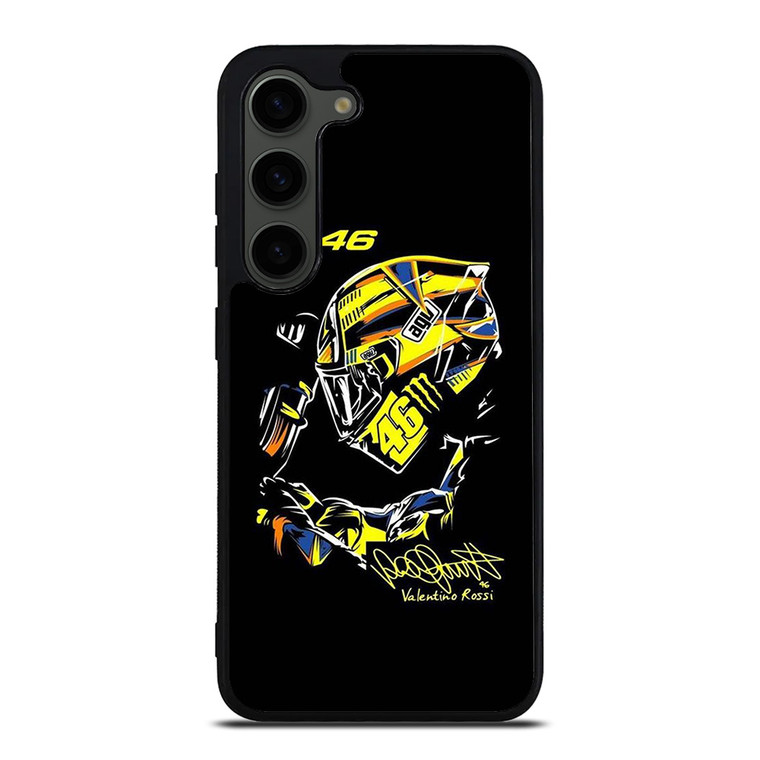 VALENTINO ROSSI THE DOCTOR 46 SIGNATURE Samsung Galaxy S23 Plus Case Cover