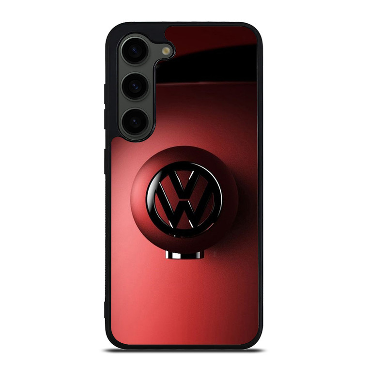 VW VOLKSWAGEN CAR LOGO RED Samsung Galaxy S23 Plus Case Cover