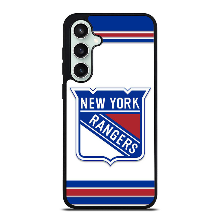 NEW YORK RANGERS ICON HOCKEY TEAM LOGO Samsung Galaxy S23 FE Case Cover