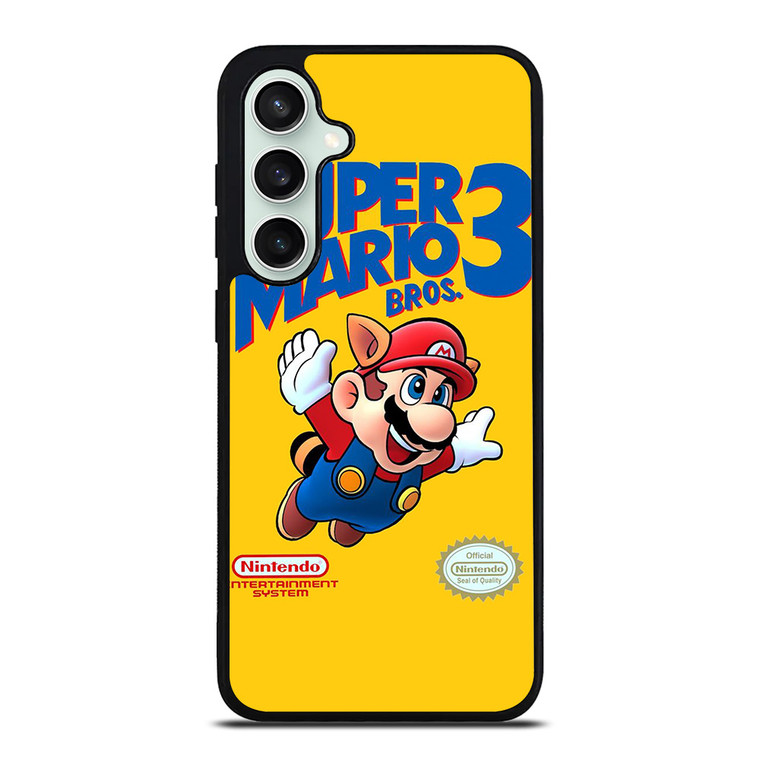 SUPER MARIO BROS 3 NES COVER RETRO Samsung Galaxy S23 FE Case Cover