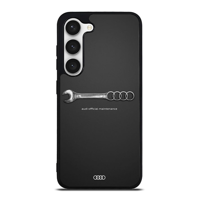 AUDI CAR LOGO OFFICIAL MAINTENANCE Samsung Galaxy S23 Case Cover