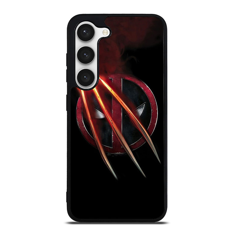 DEADPOOL X WOLVERINE LOGO Samsung Galaxy S23 Case Cover