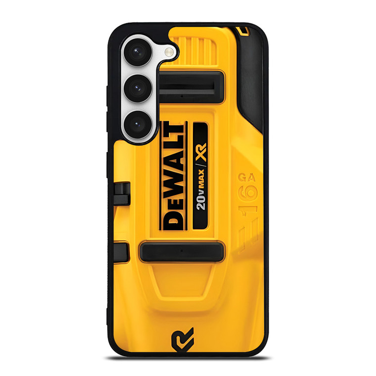 DEWALT TOOL LOGO COIL NAILER Samsung Galaxy S23 Case Cover