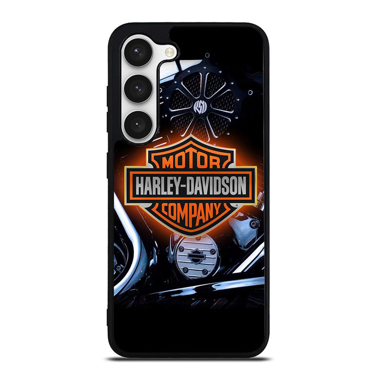 HARLEY DAVIDSON ENGINE MOTORCYCLES COMPANY LOGO Samsung Galaxy S23 Case Cover