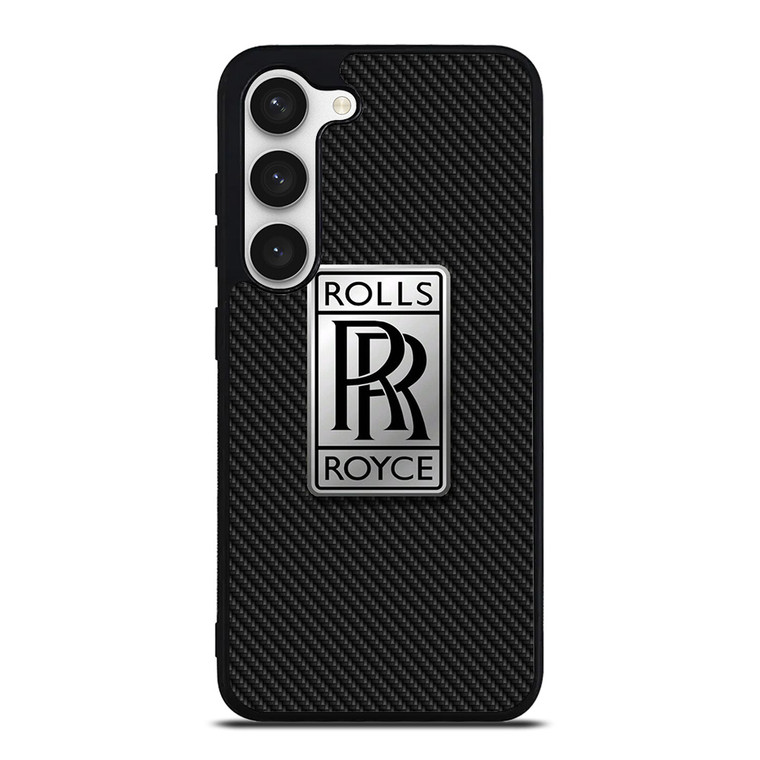 ROLLS ROYCE CAR LOGO CARBON Samsung Galaxy S23 Case Cover