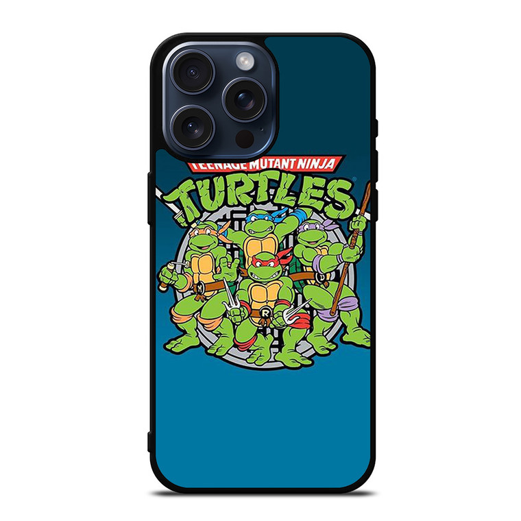 CLASSIC TMNT TEENAGE MUTANT NINJA TURTLE iPhone 15 Pro Max Case Cover