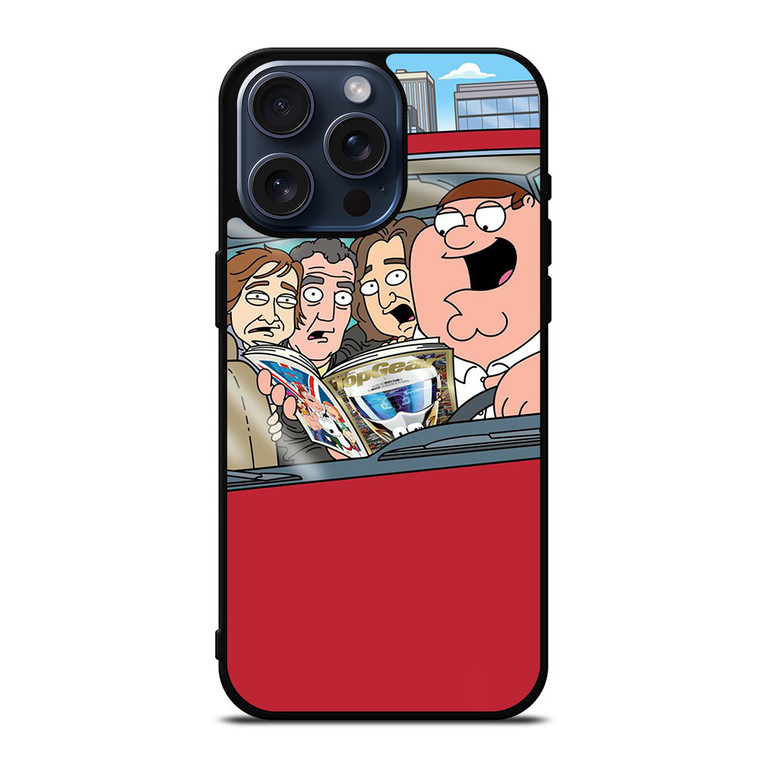 FAMILY GUY PETER GRIFFIN AND THE BOYS iPhone 15 Pro Max Case Cover
