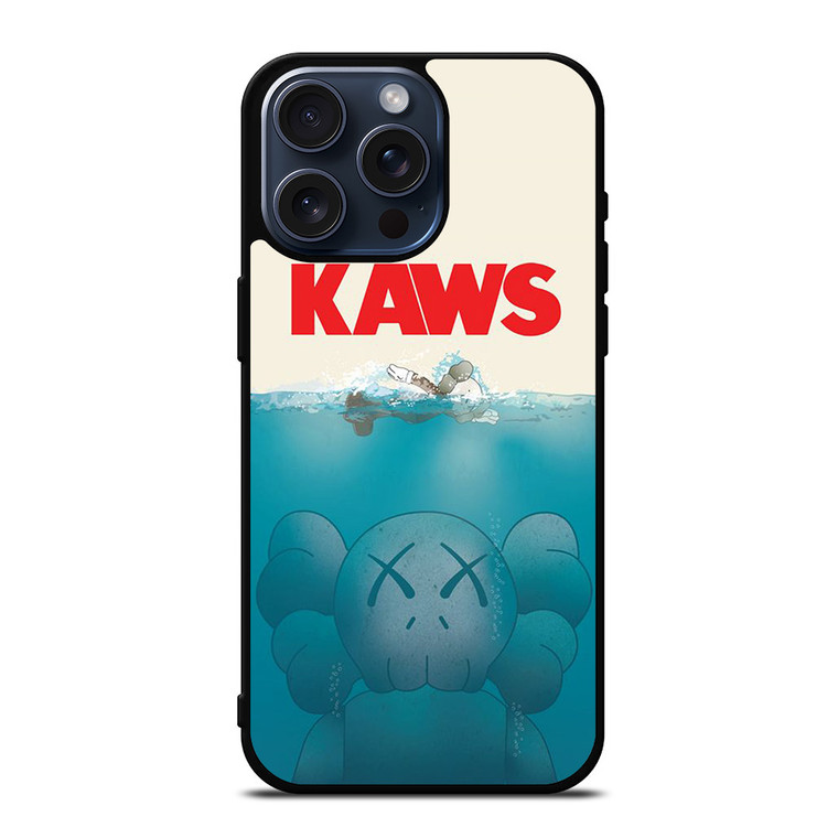 KAWS JAWS ICON FUNNY iPhone 15 Pro Max Case Cover
