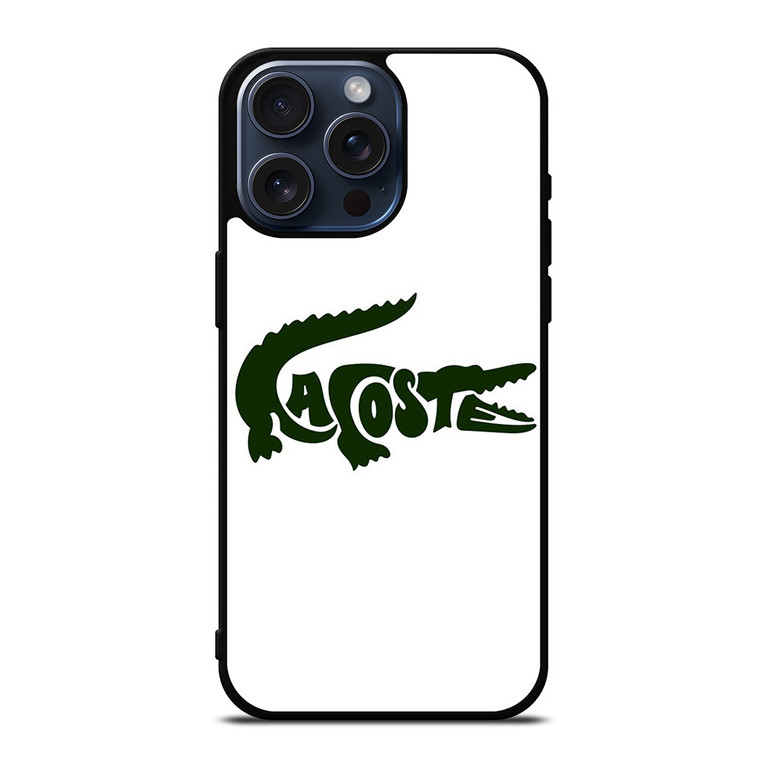 LACOSTE FASHION LOGO iPhone 15 Pro Max Case Cover