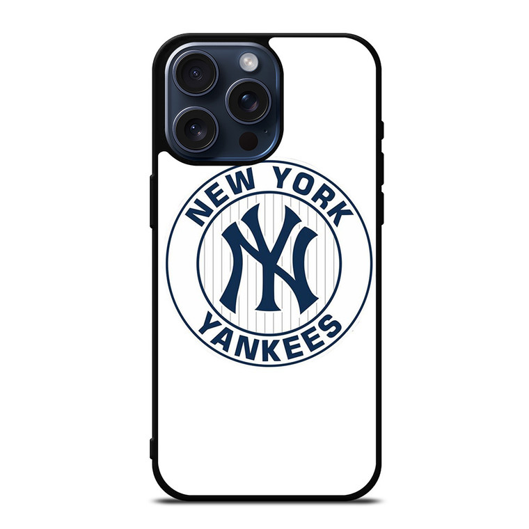 NEW YORK YANKEES LOGO BASEBALL TEAM ICON iPhone 15 Pro Max Case Cover