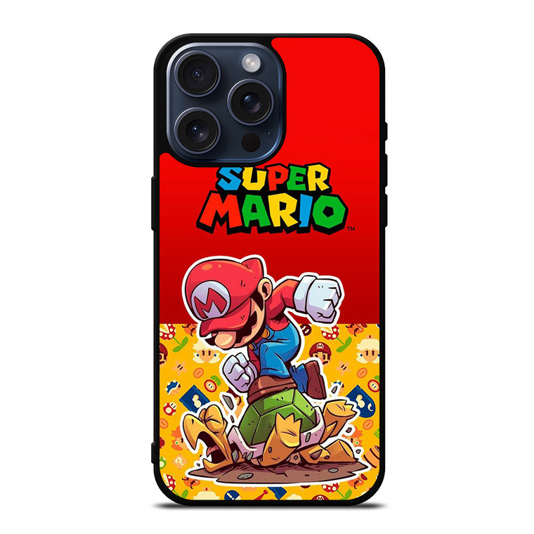 NINTENDO GAMES SUPER MARIO BROSS MARIO iPhone 15 Pro Max Case Cover