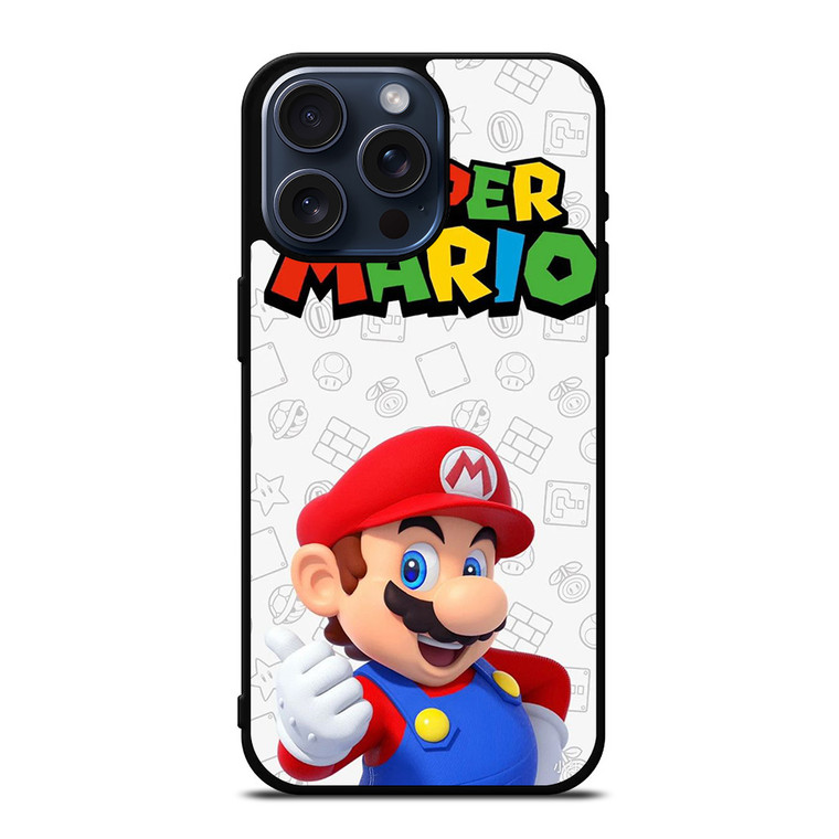 NINTENDO SUPER MARIO BROSS iPhone 15 Pro Max Case Cover