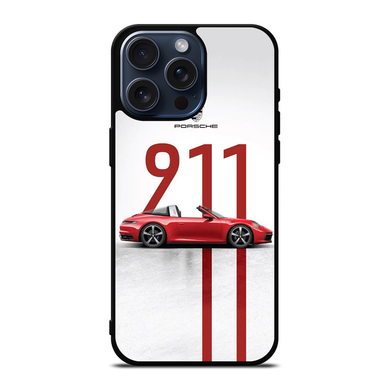 PORSCHE CAR 911 iPhone 15 Pro Max Case Cover