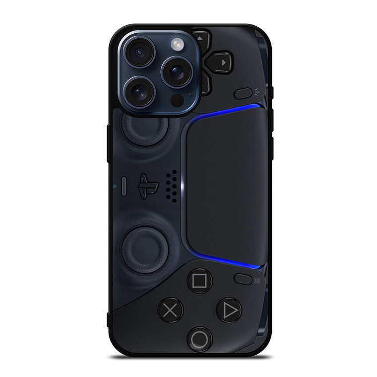 PS5 CONTROLLER PLAY STATION 5 DUAL SENSE BLACK iPhone 15 Pro Max Case Cover