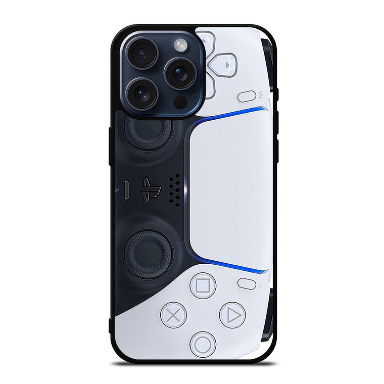 PS5 CONTROLLER PLAY STATION 5 DUAL SENSE WHITE iPhone 15 Pro Max Case Cover